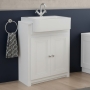 Orbit Classica 650mm 2-Door Floor Standing Vanity Unit