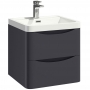 Orbit Contour 500mm 2-Drawer Wall Hung Vanity Unit