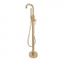 Orbit Core Freestanding Bath Shower Mixer Tap - Brushed Brass