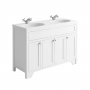 Orbit Harrogate Dutchy Vanity Units with Worktop and Double Basin 1200mm Wide