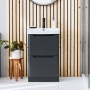 Orbit Ella 500mm 2-Drawer Floor Standing Vanity Unit