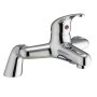 Orbit Entry Bath Filler Tap Pillar Mounted - Chrome