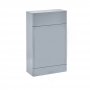 Orbit Eve Back to Wall WC Toilet Unit 500mm Wide - Pebble Grey