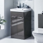 Orbit Eve 500mm 2-Door Floor Standing Vanity Unit