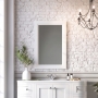 Orbit Harrogate Bathroom Mirror 900mm H x 600mm W - Arctic White