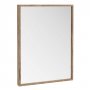 Orbit Illumo Bathroom Mirror 600mm H x 800mm W - Rustic Oak