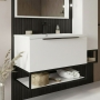 Orbit Illumo 800mm 1-Drawer Wall Hung Vanity Unit