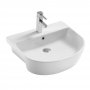 Orbit Life Semi Recessed Basin 560mm Wide - 1 Tap Hole