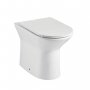 Orbit Life Rimless Back to Wall Toilet - Soft Close Seat