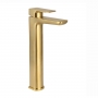Orbit Muro Tall Mono Basin Mixer Tap - Brushed Brass
