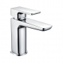Orbit Muro Mono Basin Mixer Tap with Push Button Waste - Chrome