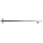 Orbit Square Wall Mounted Shower Arm 300mm Length - Chrome