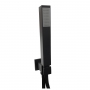 Orbit Square Shower Handset Single Function - Matt Black