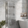 Orbit Simona Square Bar Designer Heated Towel Rail