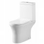 Orbit Viva Open Back Close Coupled Rimless Pan Push Button Cistern - Excluding Seat