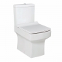 Orbit Vola Close Coupled Toilet with Push Button Cistern - Soft Close Seat