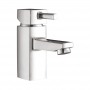 Orbit Zero Mono Basin Mixer Tap with Push Button Waste - Chrome