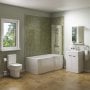 Adapt Complete Bathroom Suite with 1700mm Bath - Right Handed
