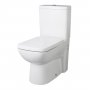 Nuie Ambrose Close Coupled Pan with Push Button Cistern - Excluding Seat