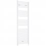 Nuie Electric Heated Towel Rail 1375mm H x 480mm W - White