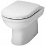 Nuie Ivo Back to Wall Toilet Pan 540mm Projection - Soft Close Seat