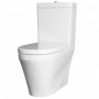 Nuie Marlow Flush-Fit Close Coupled Pan Push Button Cistern - Excluding Seat