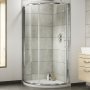 Hudson Reed Pacific Single Entry Quadrant Shower Enclosure 860mm x 860mm - 6mm Glass