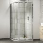 Nuie Pacific Quadrant Shower Enclosure with Tray - 6mm Glass