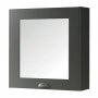 Prestige Astley Mirror Cabinet 600mm Wide - Matt Grey