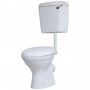 Prestige Berwick Low Level Toilet with Bottom Feed Lever Cistern - Soft Close Seat