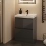Prestige City 500mm 2-Drawer Floor Standing Vanity Unit