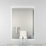 Prestige Como LED Bathroom Mirror with Sensor Switch and Demister Pad 700mm H x 500mm W