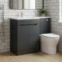 Prestige Culture 1100mm 2-Door Toilet and Basin Combination Unit