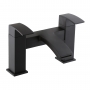 Prestige Fiuto Nero Bath Filler Tap Pillar Mounted - Black