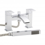 Prestige Flair Bath Shower Mixer Tap Pillar Mounted - Chrome