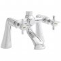 Prestige Klassique Bath Filler Tap Pillar Mounted - Chrome