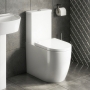 Prestige Genoa Round Rimless Close Coupled Toilet (inc Soft Close Seat)