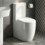 Prestige Genoa Round Comfort Height Close Coupled Toilet (inc Soft Close Seat)
