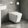 Prestige Genoa Square Wall Hung Toilet (inc Soft Close Seat)