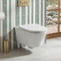 Prestige Kameo Rimless Wall Hung Toilet (inc Soft Close Seat)