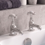 Prestige Klassique Bath Taps Pair Chrome