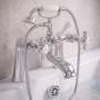 Prestige Klassique Bath Shower Mixer Tap Pillar Mounted - Chrome