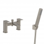 Prestige Kolt Bath Shower Mixer Tap with Shower Kit - Brushed Nickel