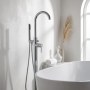 Prestige Kore Freestanding Bath Shower Mixer Tap - Chrome