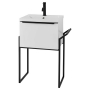 Prestige Kore Floor Standing 1-Drawer Vanity Unit with Basin 500mm Wide and Frame