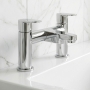 Prestige Logik Bath Filler Tap Pillar Mounted - Chrome