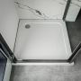 Prestige KT35 Square Shower Tray 1000mm x 1000mm Stone Resin