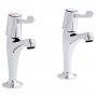 Prestige Leva HN Kitchen Sink Taps Pair Chrome