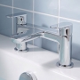 Prestige Mirage Bath Filler Tap Pillar Mounted - Chrome