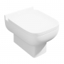 Prestige Options 600 Rimless Back to Wall Toilet - Soft Close Seat